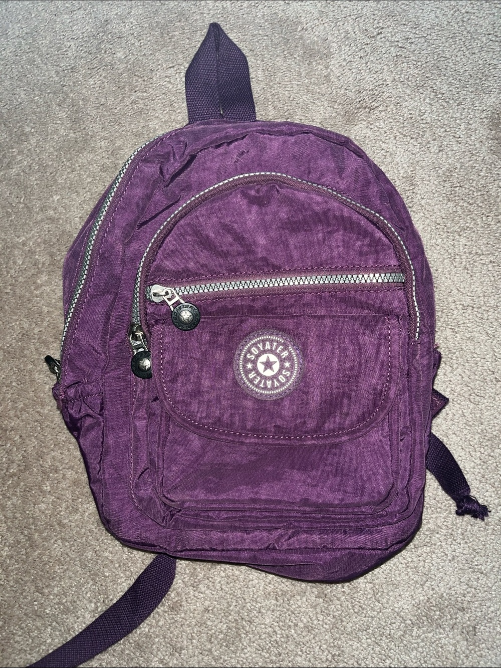 Soyater Mini Canvas Backpack